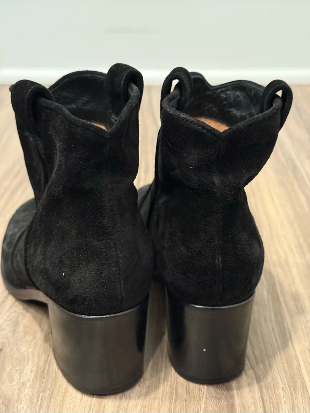 Laurence Dacade Black Suede Ankle Booties